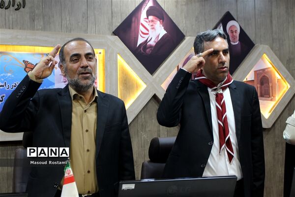 تجلیل ازبرگزیدگان اردوی ملی پیشتازان دختر و پسر استان زنجان