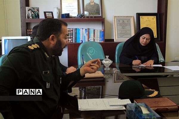 نشست مطبوعاتی فرمانده سپاه امامت تبریز
