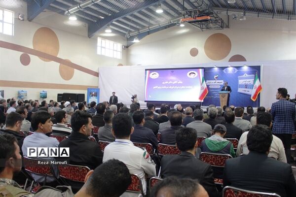 آغاز بهره برداری از نیروگاه برق آبی سردشت  با حضور رئیس مجلس و وزیر نیرو