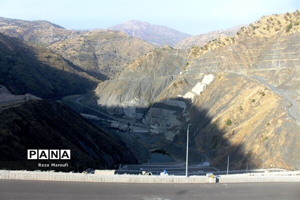 آغاز بهره برداری از نیروگاه برق آبی سردشت  با حضور رئیس مجلس و وزیر نیرو