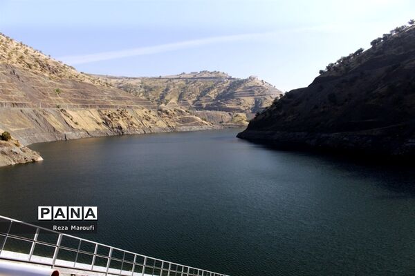 آغاز بهره برداری از نیروگاه برق آبی سردشت  با حضور رئیس مجلس و وزیر نیرو
