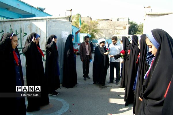 آئین کلنگ زنی ساخت مدرسه ۱۲ کلاسه در روستای علی آباد قاجار چهاردانگه