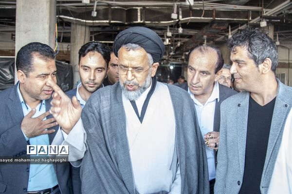 سفر رئیس دفتر رئیس جمهور و وزیر اطلاعات به لامرد فارس