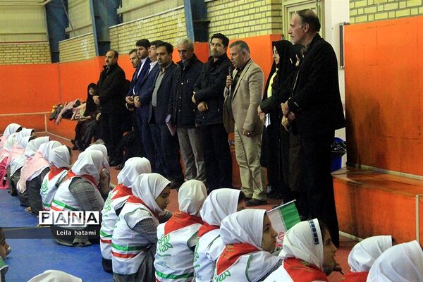 افتتاح المپیاد درون مدرسه ای دبستان منیر باسمنج