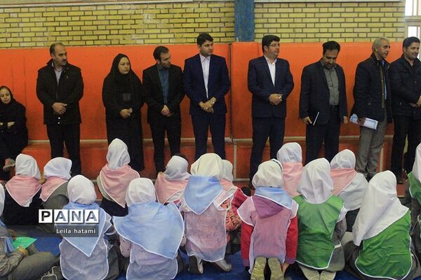 افتتاح المپیاد درون مدرسه ای دبستان منیر باسمنج