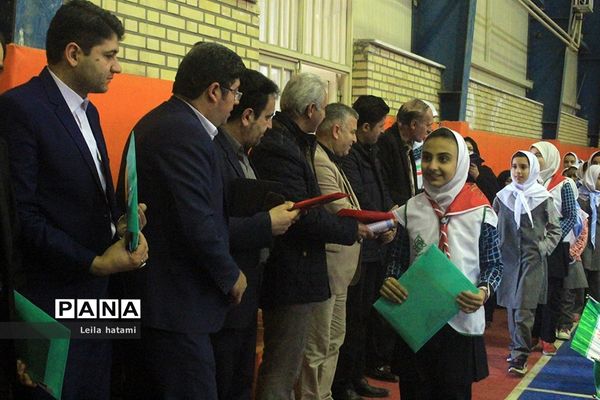 افتتاح المپیاد درون مدرسه ای دبستان منیر باسمنج