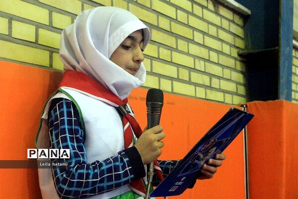 افتتاح المپیاد درون مدرسه ای دبستان منیر باسمنج