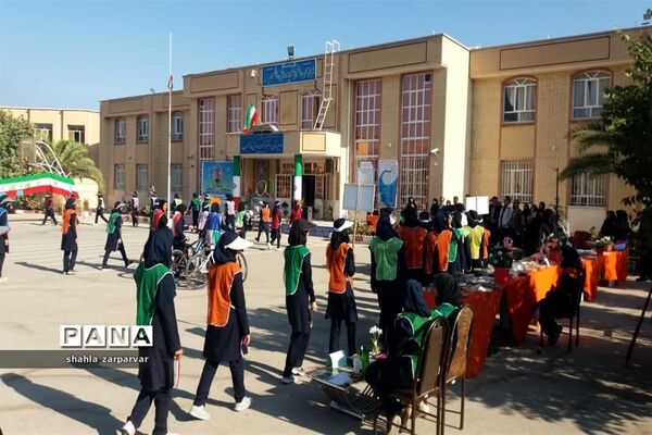 برگزاری المپیاد ورزشی درون مدرسه ای در نی ریز