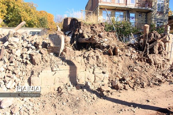 روستای ورنکش میانه 3 روز پس از زلزله