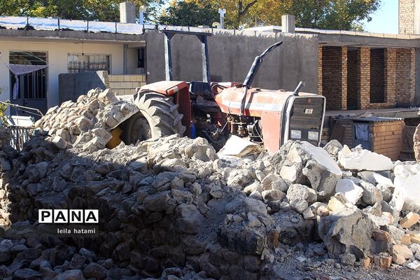 روستای ورنکش میانه 3 روز پس از زلزله