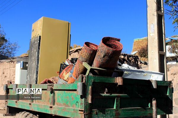روستای ورنکش میانه 3 روز پس از زلزله