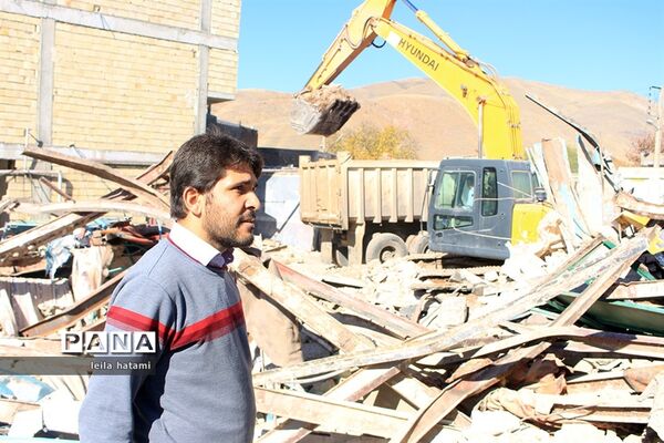 روستای ورنکش میانه 3 روز پس از زلزله