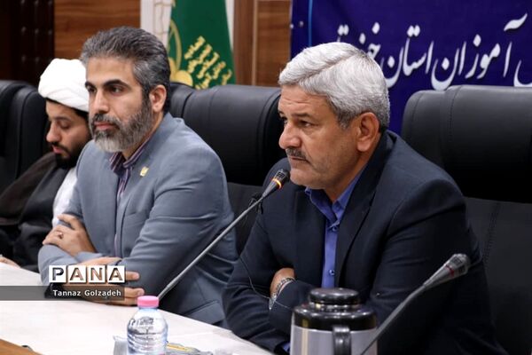 آیین معارفه و تکریم مسئول اتحادیه انجمن‌های اسلامی دانش‌آموزان استان خوزستان