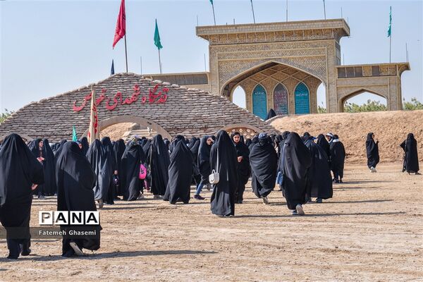 دانش‌آموزان لامردی در سرزمین ایثار و فداکاری