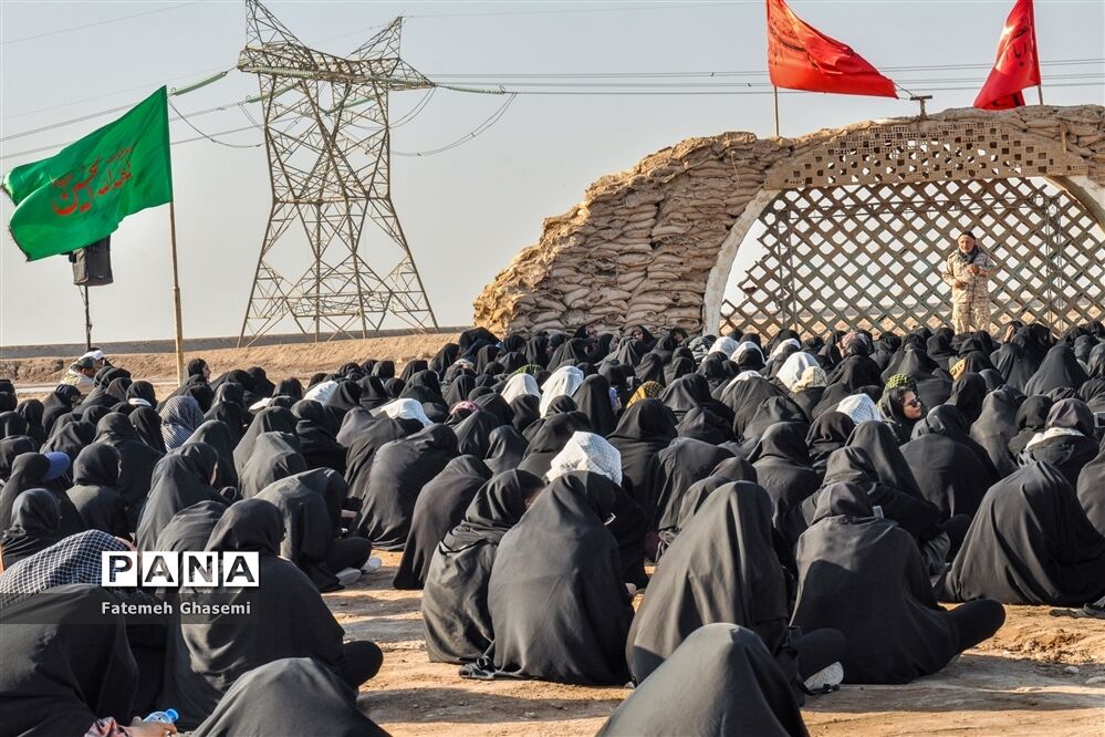 دانش‌آموزان لامردی در سرزمین ایثار و فداکاری