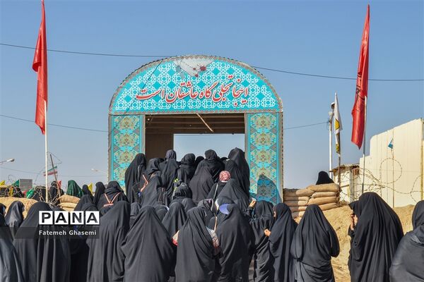 دانش‌آموزان لامردی در سرزمین ایثار و فداکاری