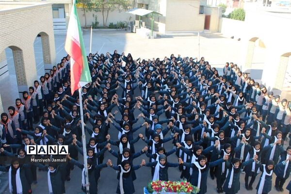 برگزاری جشن وحدت در مدرسه قاضی گله‌دار