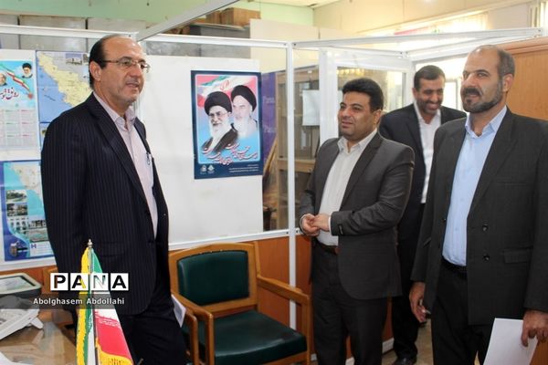 بازدید مدیرکل آموزش و پرورش استان بوشهر از سازمان دانش‌آموزی استان