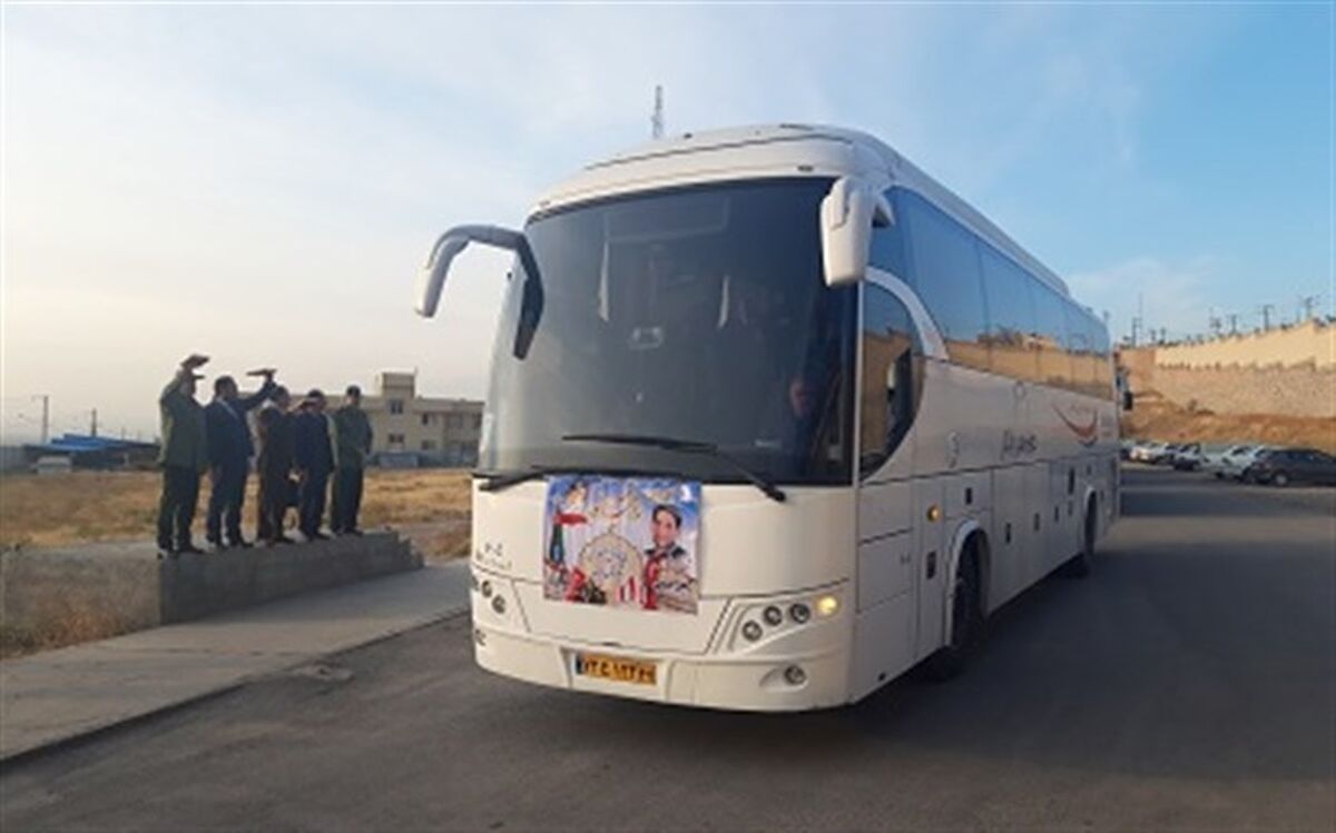 اعزام کاروان راهیان نور دانش آموزان پسر مراغه  به مناطق عملیاتی شمالغرب کشور