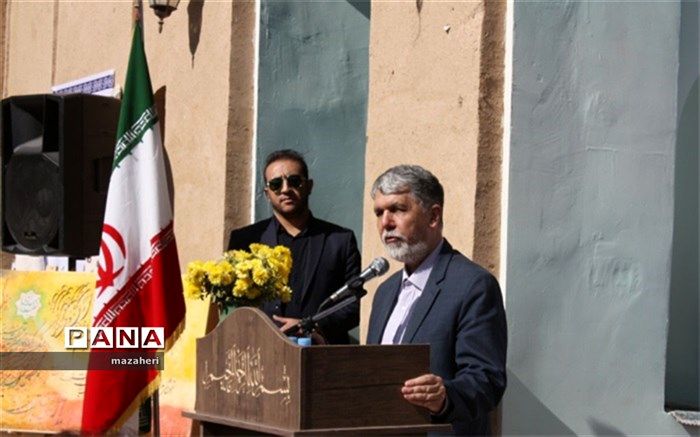 بازدید وزیر فرهنگ و ارشاد اسلامی از رئیس آباد، روستای دوستدار کتاب