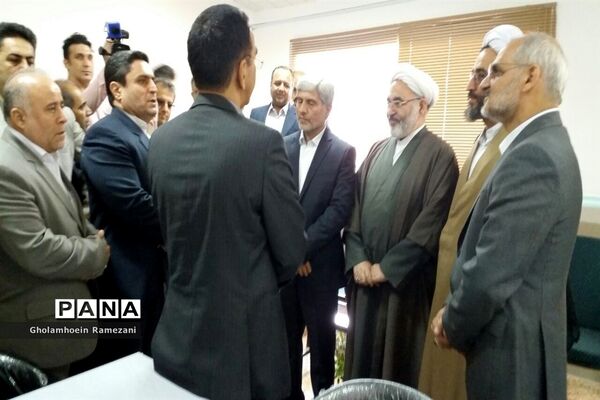 استقبال پیشتازان مازندران از وزیر آموزش‌وپرورش در غرب استان