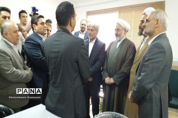 استقبال پیشتازان مازندران از وزیر آموزش‌وپرورش در غرب استان