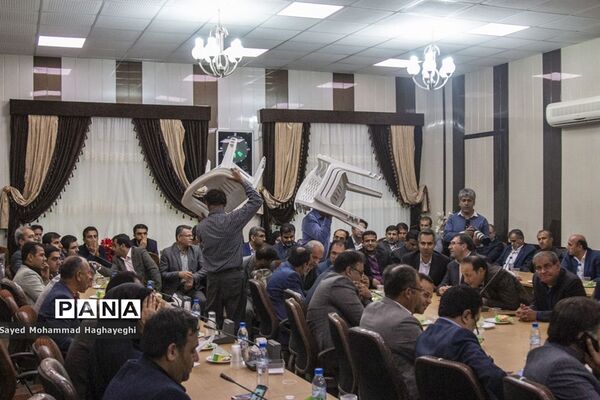 واعظی و علوی در جلسه شورای اداری شهرستان های لامرد و مهر
