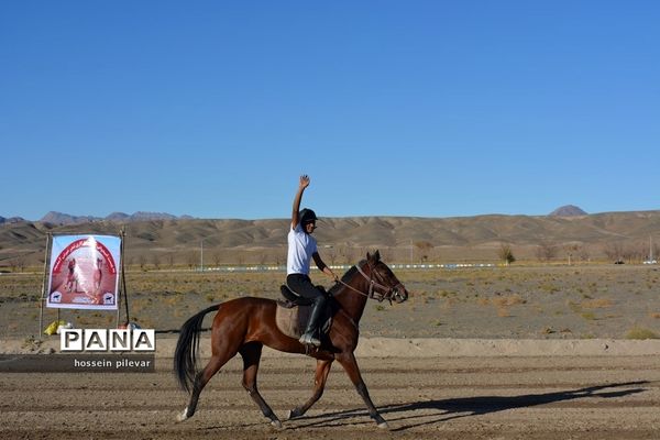 برگزاری مسابقات اسب سواری در شهرستان بیرجند