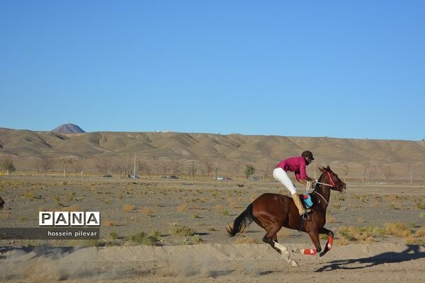 برگزاری مسابقات اسب سواری در شهرستان بیرجند