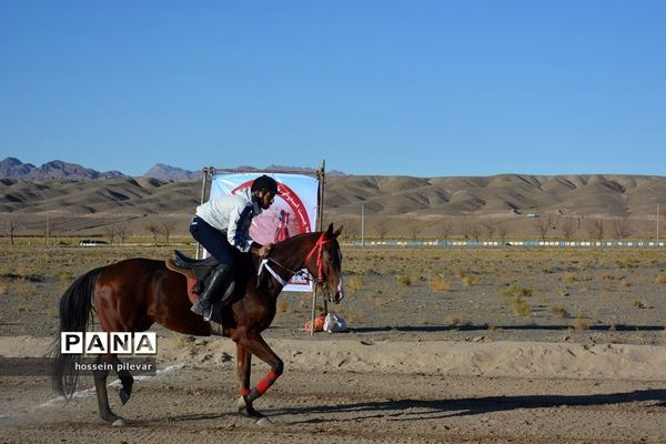 برگزاری مسابقات اسب سواری در شهرستان بیرجند