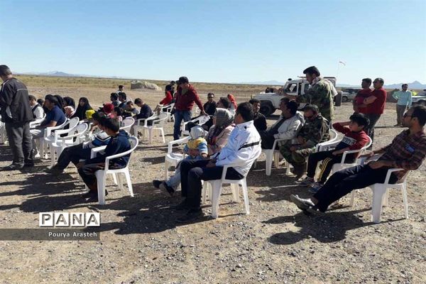 مسابقات تیراندازی به اهداف پروازی در جنگل نخاب شهرستان خوسف