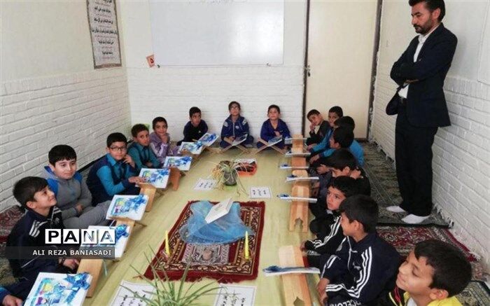 آغاز برنامه آموزش 33 روزه قرآن پایه سوم در دبستان علامه حلی 1