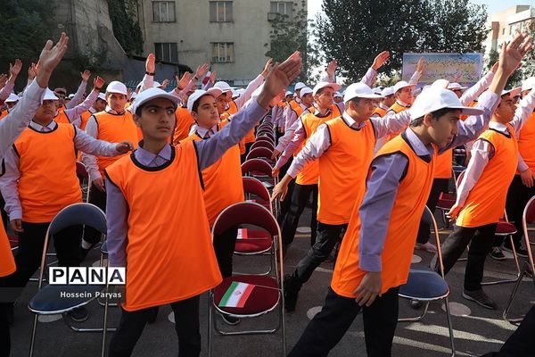 آیین افتتاحیه کشوری ششمین دوره المپیاد ورزشی درون مدرسه‌ای