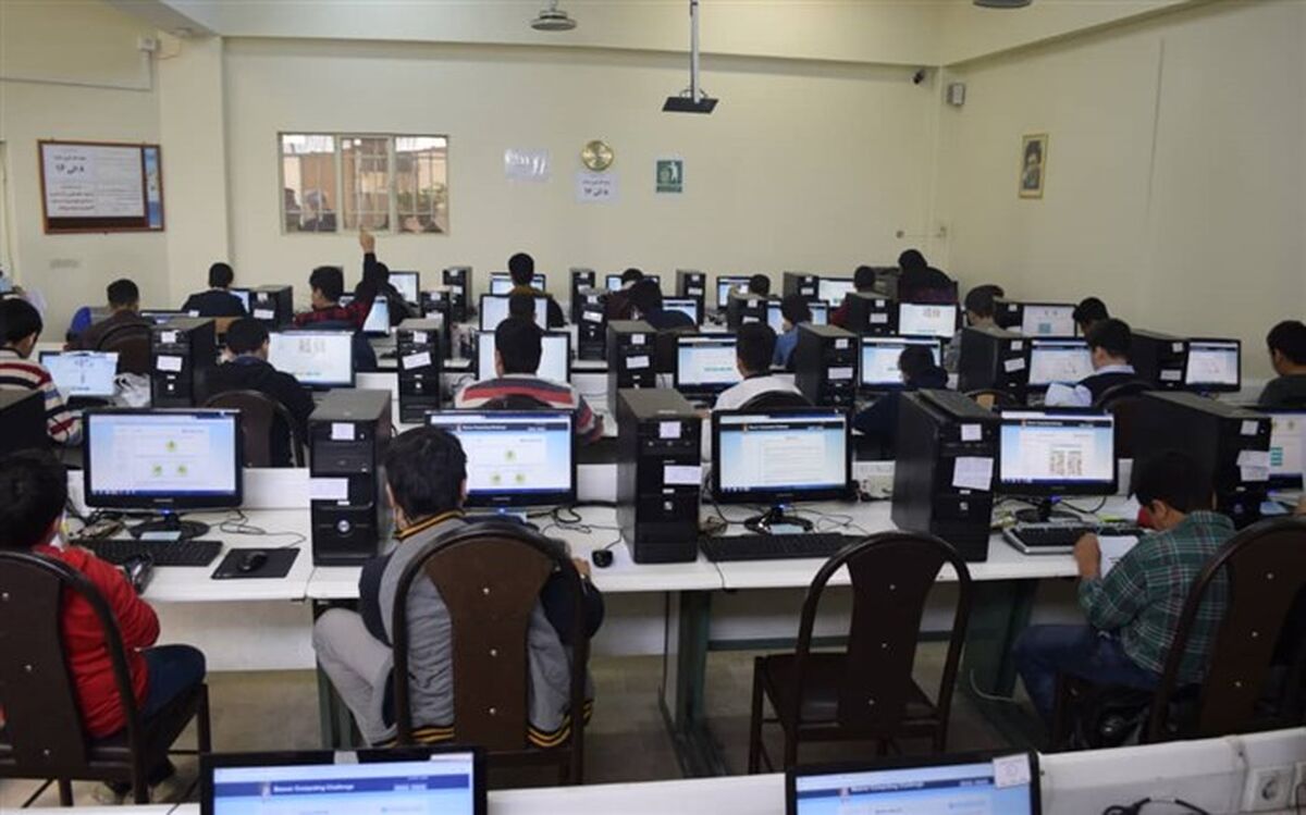 آزمون بیور با حضور بیش از ۲۰۰ دانش‌آموز برگزار شد