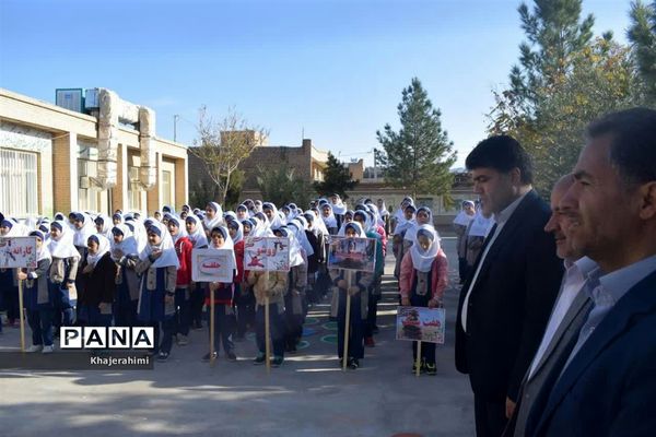 افتتاحیه المپیاد ورزشی درون مدرسه‌ای آموزشگاه قرآنی سمیه  شهرستان بهاباد