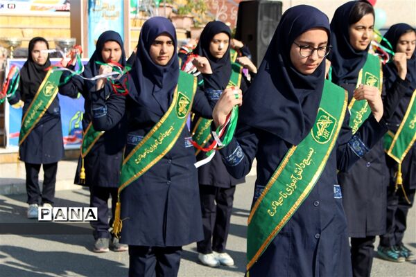 آیین متمرکزششمین دوره المپیادورزشی درون مدرسه‌ای در استان  البرز