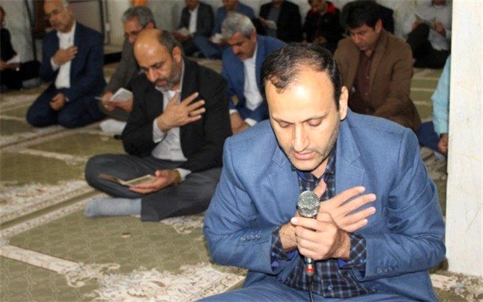 زیارت عاشورا در اداره کل آموزش و پرورش استان بوشهر برگزار شد