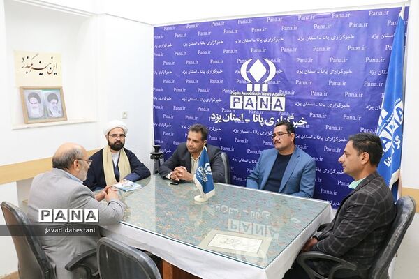 بازدید رئیس آموزش وپرورش مروست از خبرگزاری پانا یزد