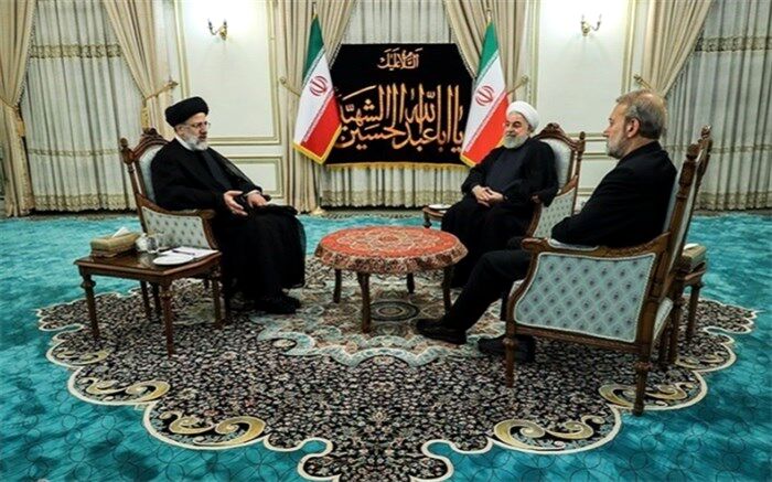 درخواست فراکسیون امید از لاریجانی: روحانی و رئیسی به مجلس بیایند