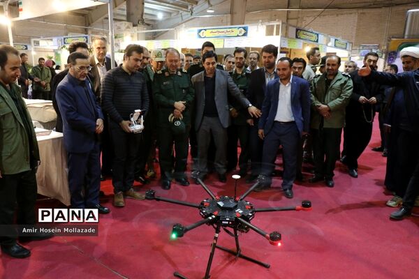افتتاح نمایشگاه دستاوردهای ۴۰ ساله بسیج در آذربایجان غربی
