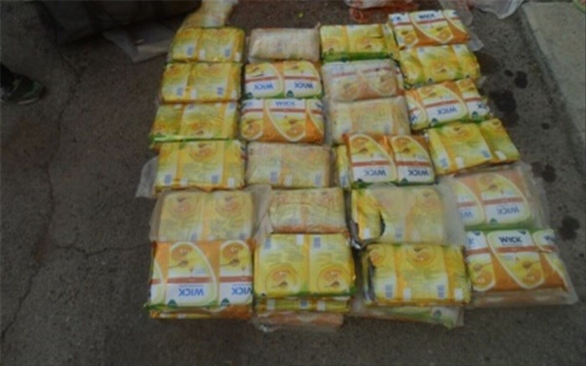 کشف ۵۰ کیلو حشیش از یک قاچاقچی