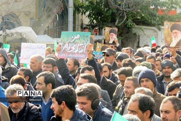 برگزاری راهپیمای اقتدار و امنیت در بجنورد