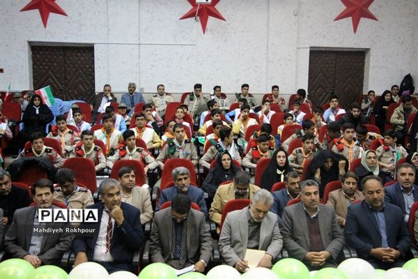 آئین افتتاح رسمی فعالیت‌های سازمان دانش‌آموزی درمدارس