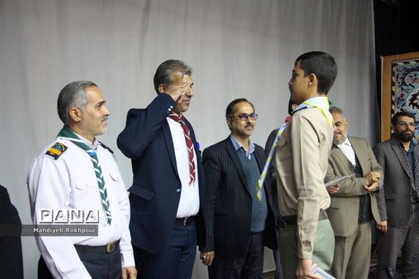 آئین افتتاح رسمی فعالیت‌های سازمان دانش‌آموزی درمدارس