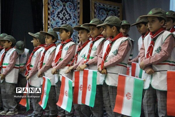 آئین افتتاح رسمی فعالیت‌های سازمان دانش‌آموزی درمدارس