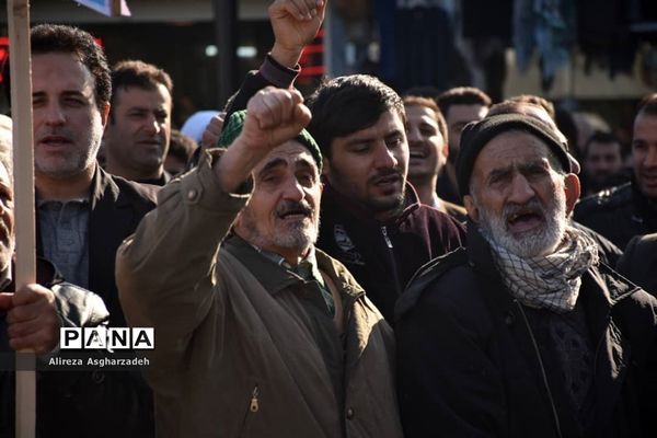 راهپیمایی امنیت و اقتداردر بابلسر