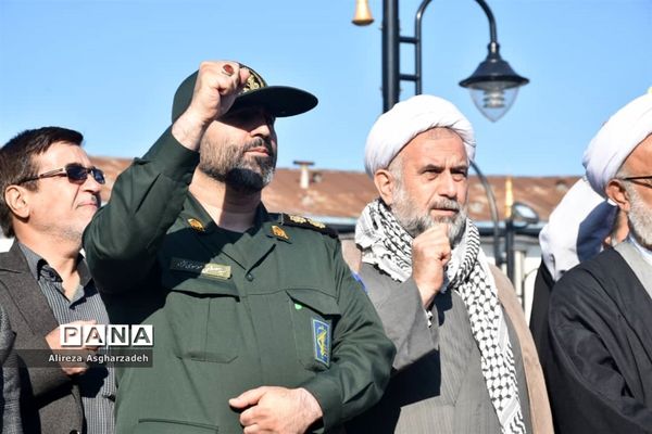 راهپیمایی امنیت و اقتداردر بابلسر