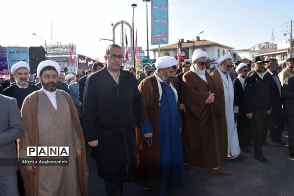 راهپیمایی امنیت و اقتداردر بابلسر