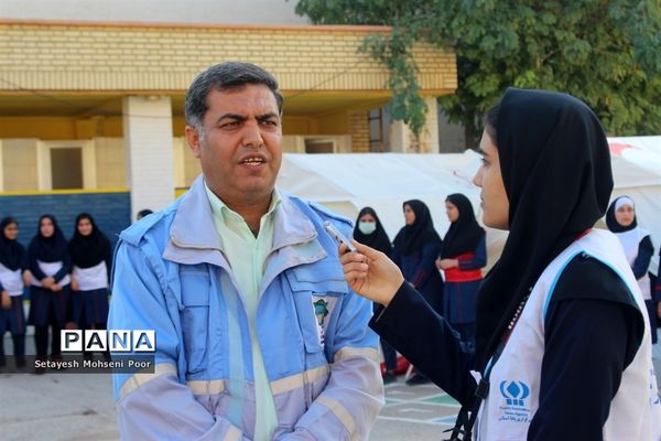 بیست و یکمین مانور سراسری زلزله در بوشهر