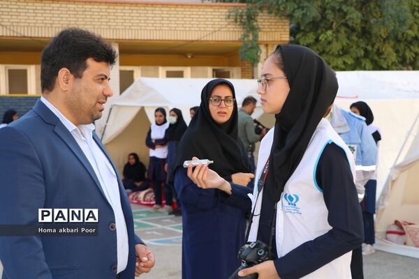 بیست و یکمین مانور سراسری زلزله در بوشهر